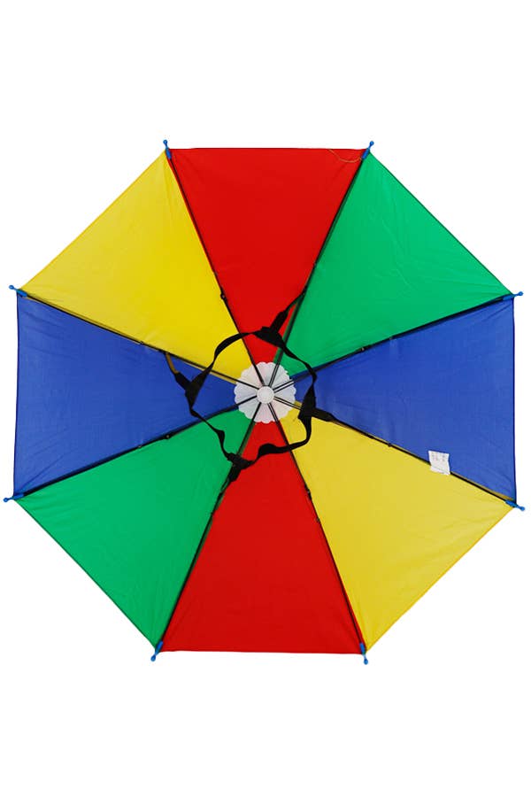 Rainbow Umbrella Hat