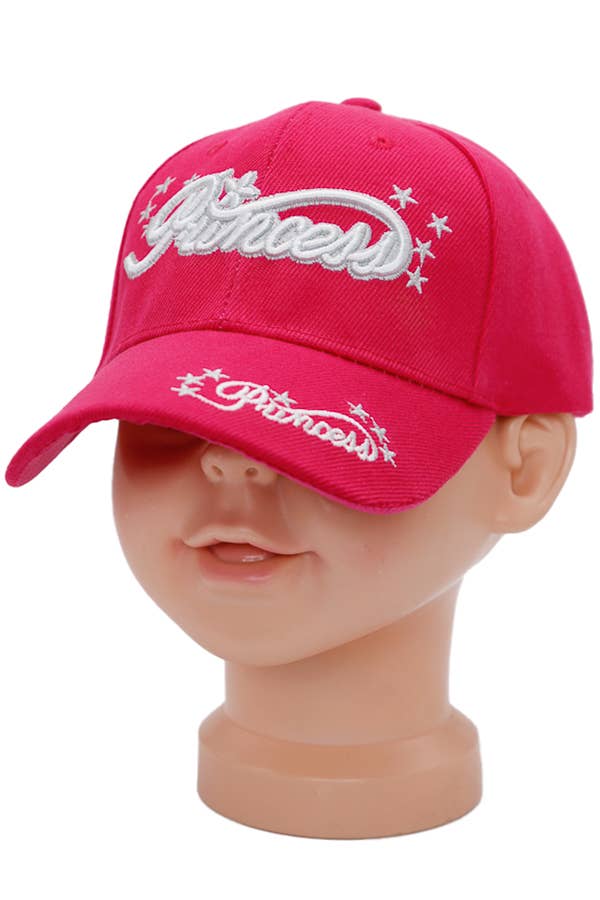 Princess Logo Embroidered Baseball Cap