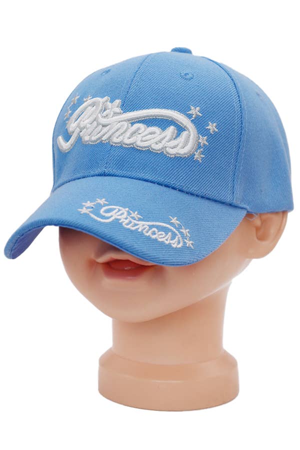 Princess Logo Embroidered Baseball Cap