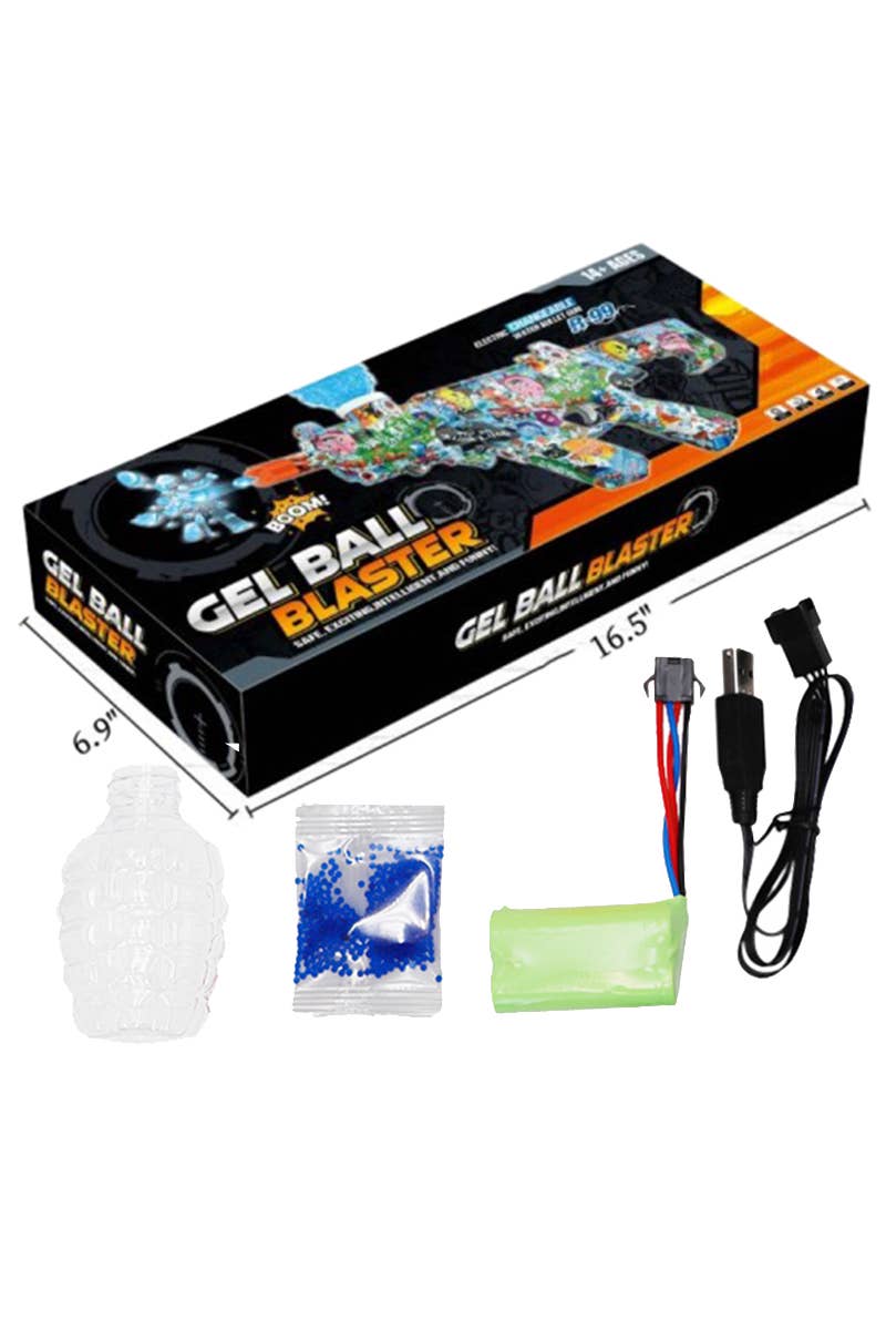 Graffiti Art Electric Gel Ball Blaster Shooter Gun