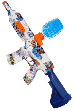 M416 Rifle Dino Print Electric Gel Ball Blaster Shooter Gun