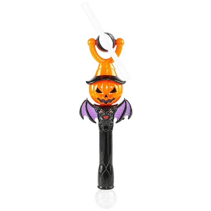 Halloween Head Spinning LED Glow Wand