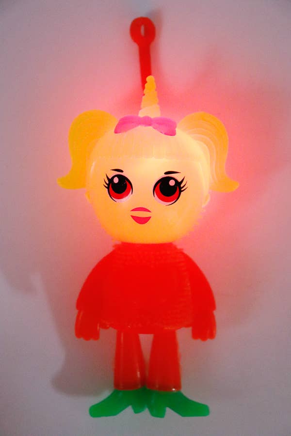 Ponytail Girl LED Squishy