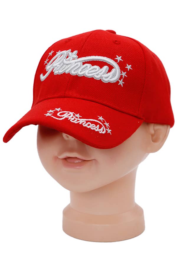 Princess Logo Embroidered Baseball Cap