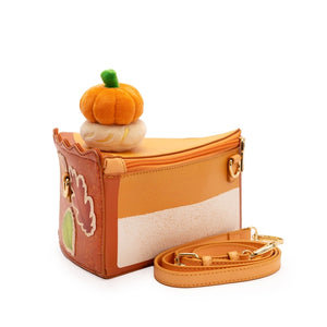 Pie Slice Handbag - Pumpkin Spice