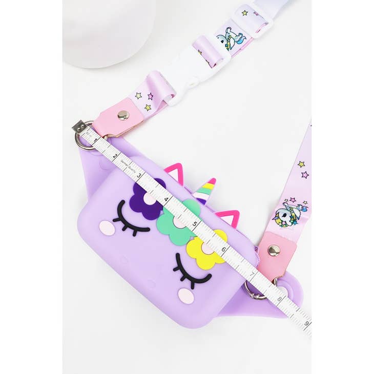 Kids Unicorn Silicon Fanny Pack