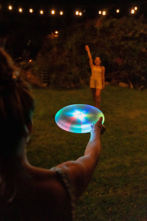 Illuminated LED Flying Disk