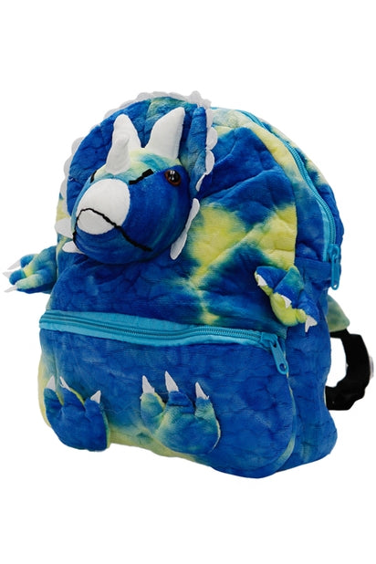 Dinosaur Plushie Zippered Backpack