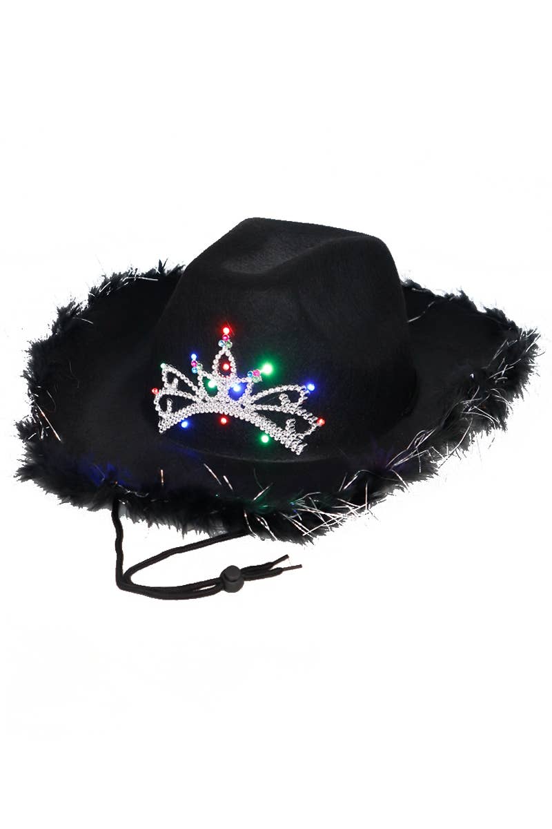 Cowgirl LED Light-Up Hat