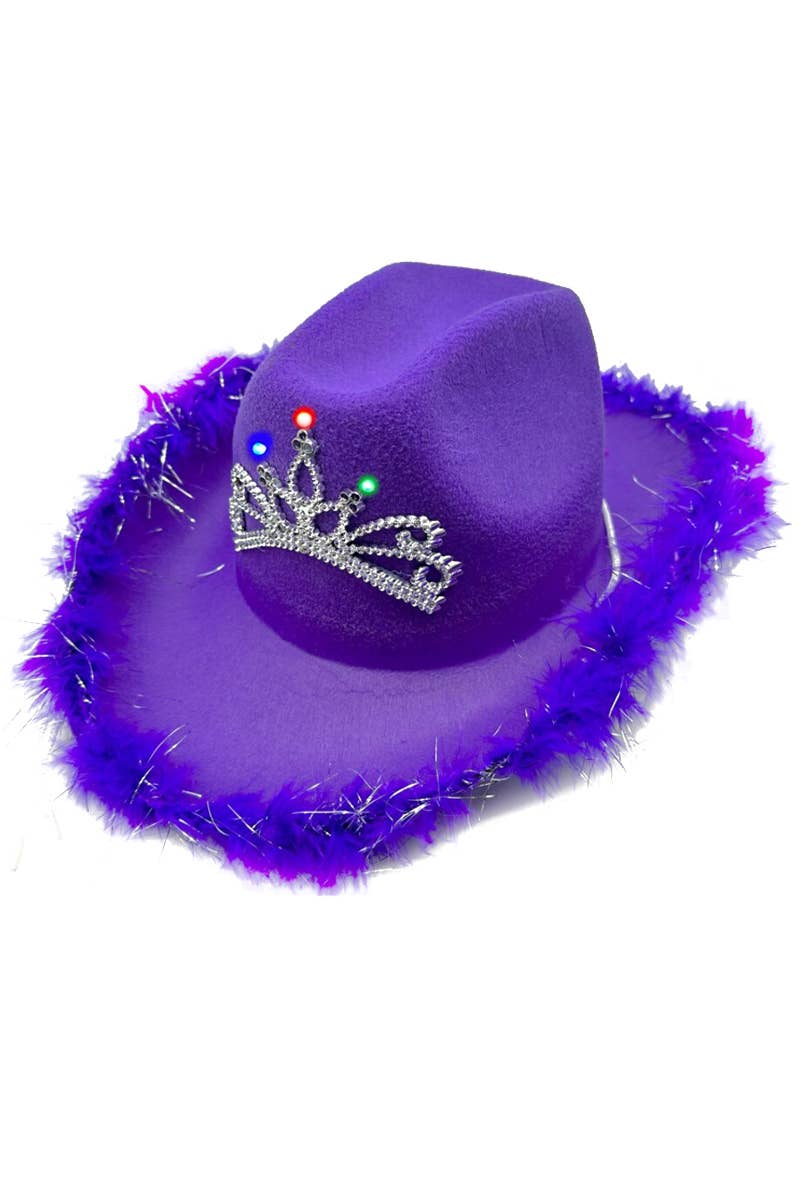 Cowgirl LED Light-Up Hat