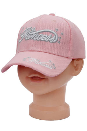 Princess Logo Embroidered Baseball Cap