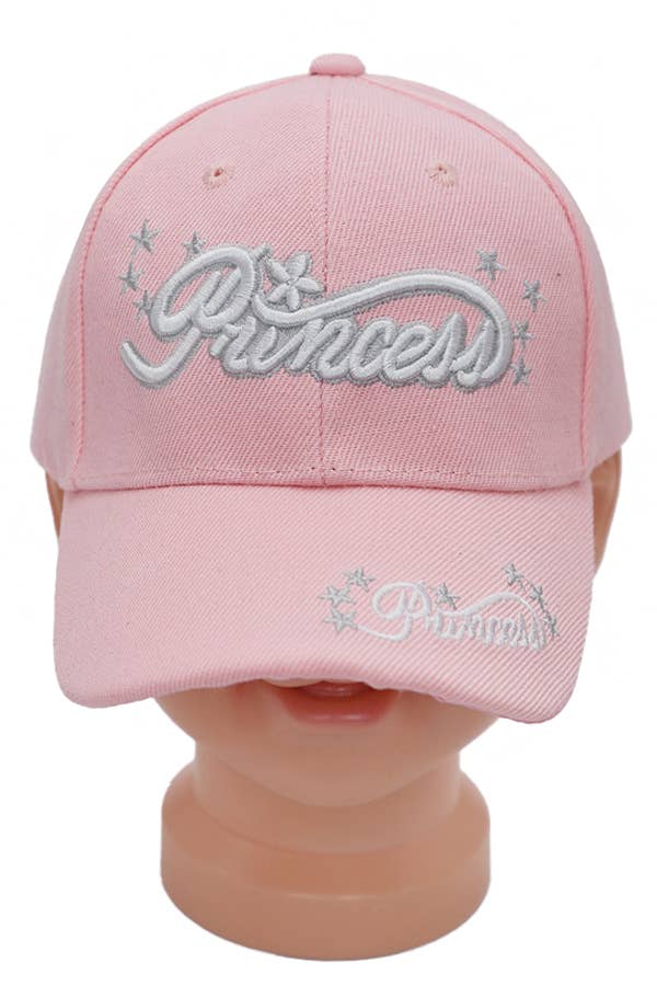 Princess Logo Embroidered Baseball Cap