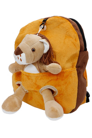 Safari Animal Plush Backpack