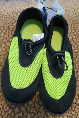 Black/Lime Water Shoes
