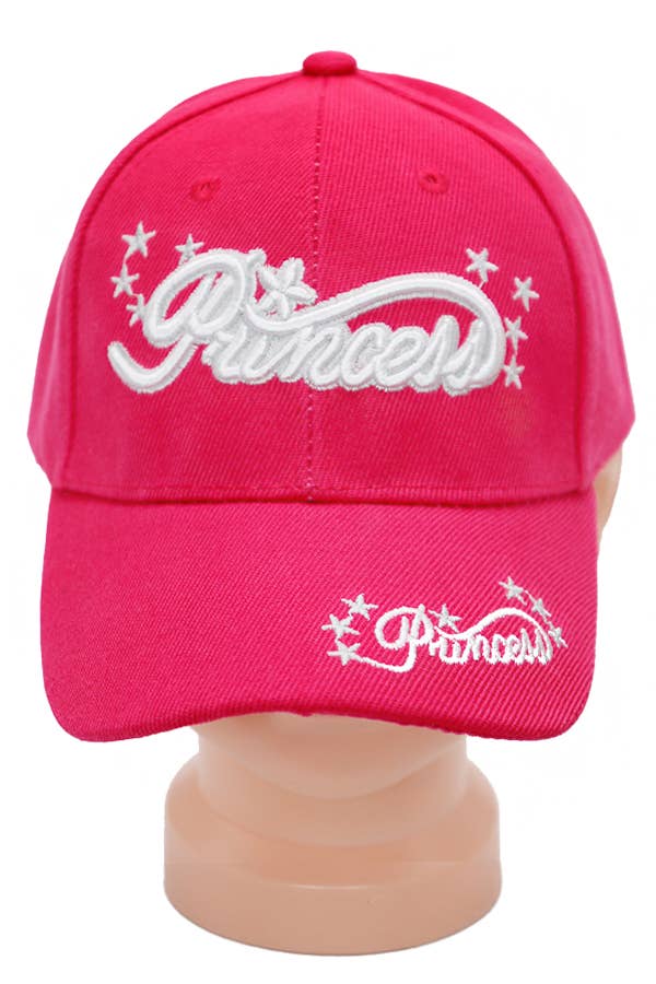 Princess Logo Embroidered Baseball Cap