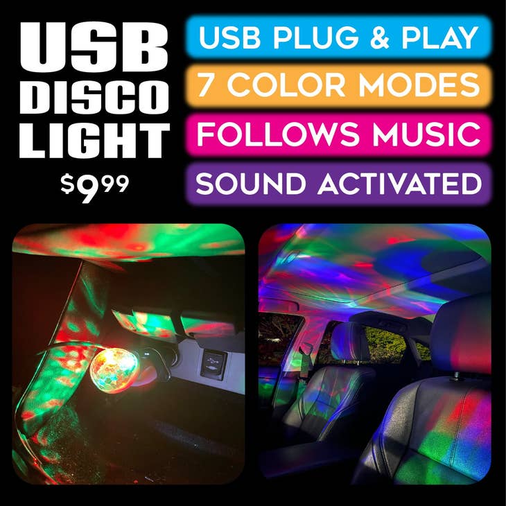 Car Vibez Disco Light