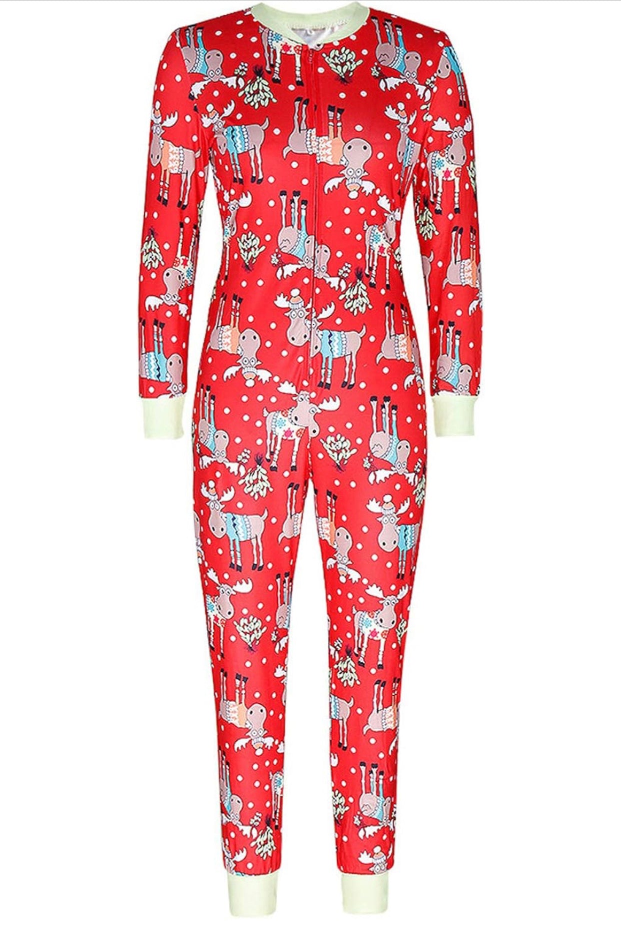 Meet Me Under The Moosel Toe PJs