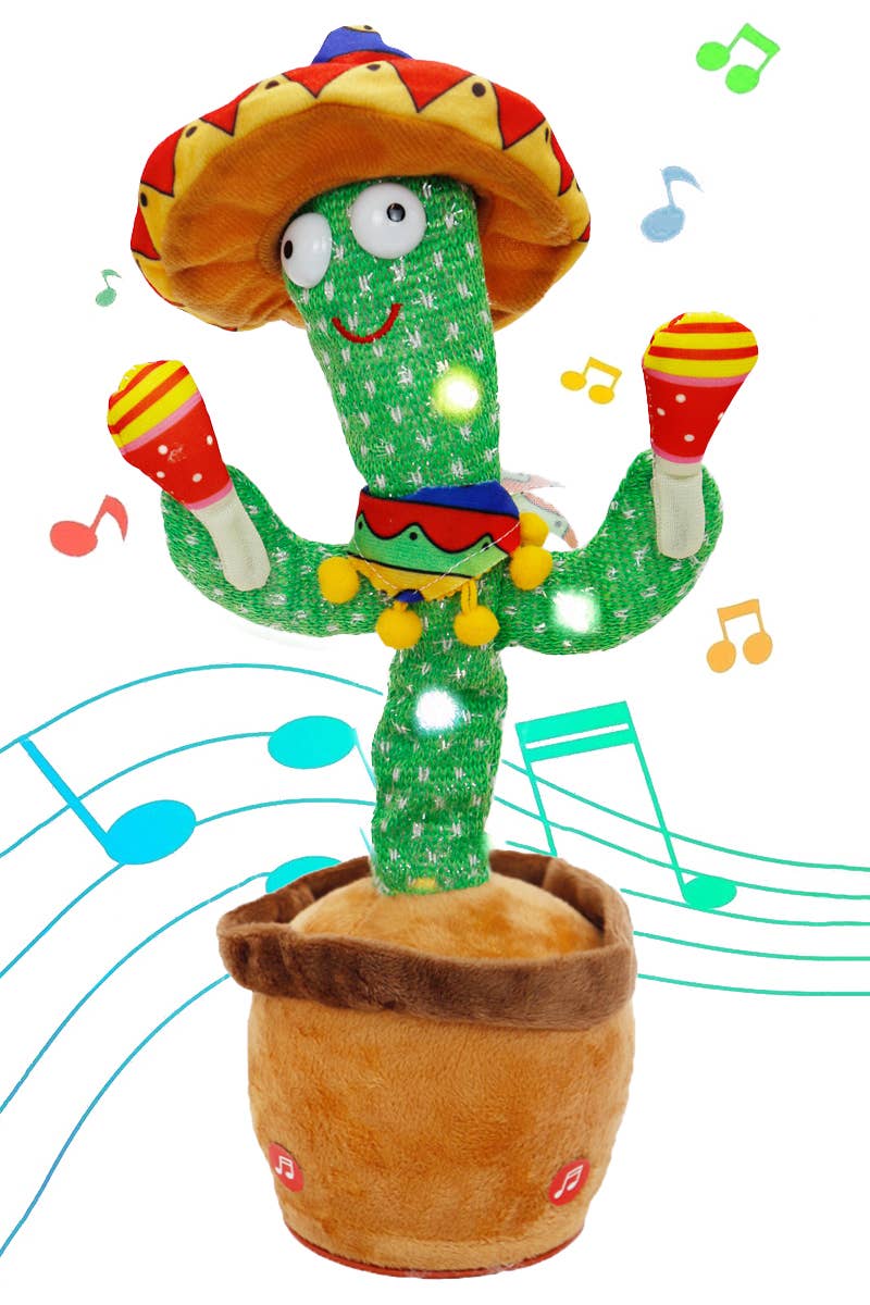 Banda Fiesta Cactus Sound Mimicking Dancing Toy