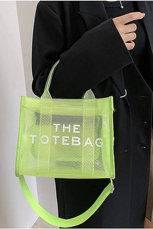 Lime Transparent The Tote Bag