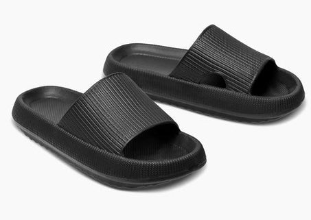 Black Foam Cushion Slides