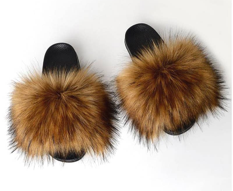 Brown Furry Slides