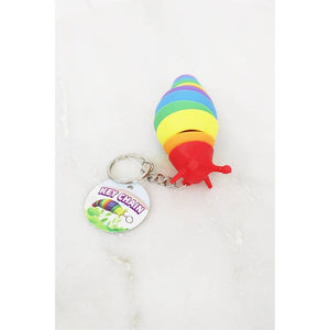 Fidget Slug Keychain