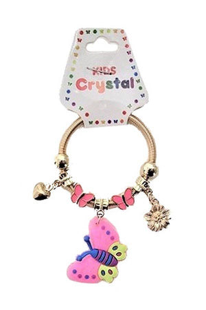 Kids Butterfly Bangle Bracelet