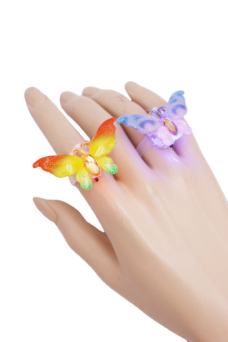 Butterfly LED 3D Ring