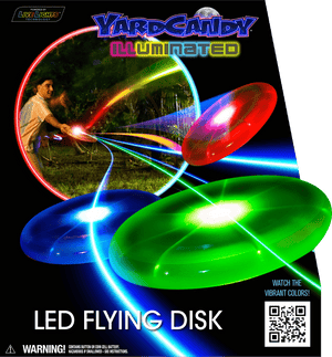 Illuminated LED Flying Disk