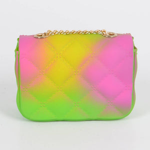 Green Jelly Multicolor Mini Bag