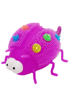 Ladybug Spiky Puffer LED  Squishy