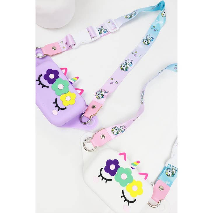 Kids Unicorn Silicon Fanny Pack