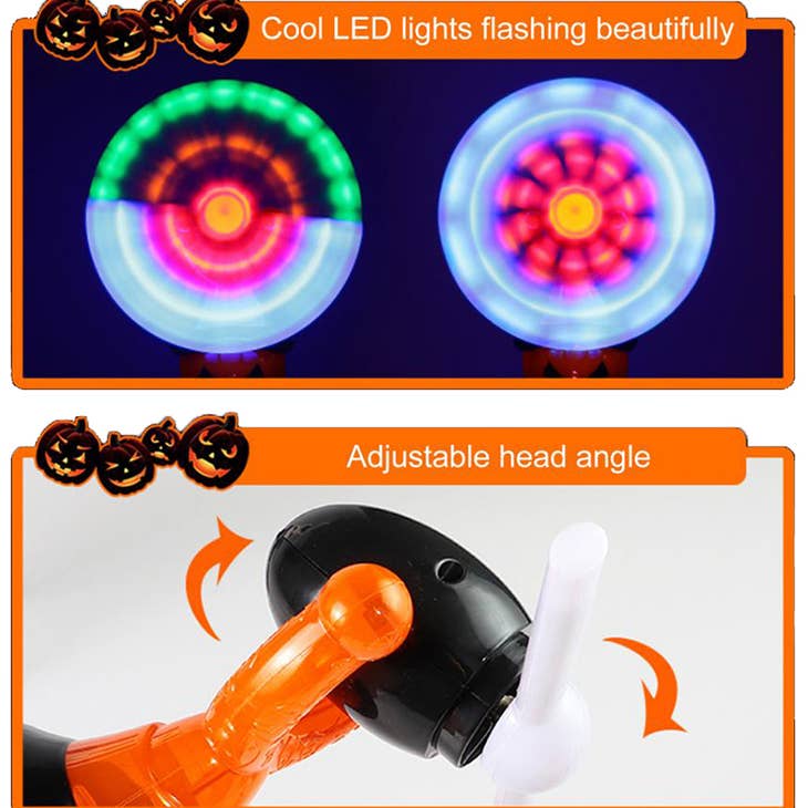 Halloween Head Spinning LED Glow Wand