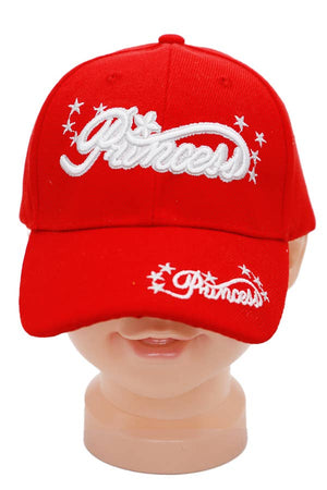 Princess Logo Embroidered Baseball Cap