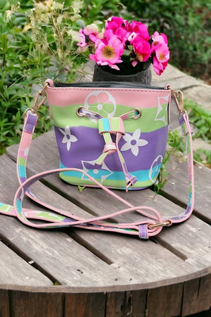 Multi-Color Star Printed Crossbody