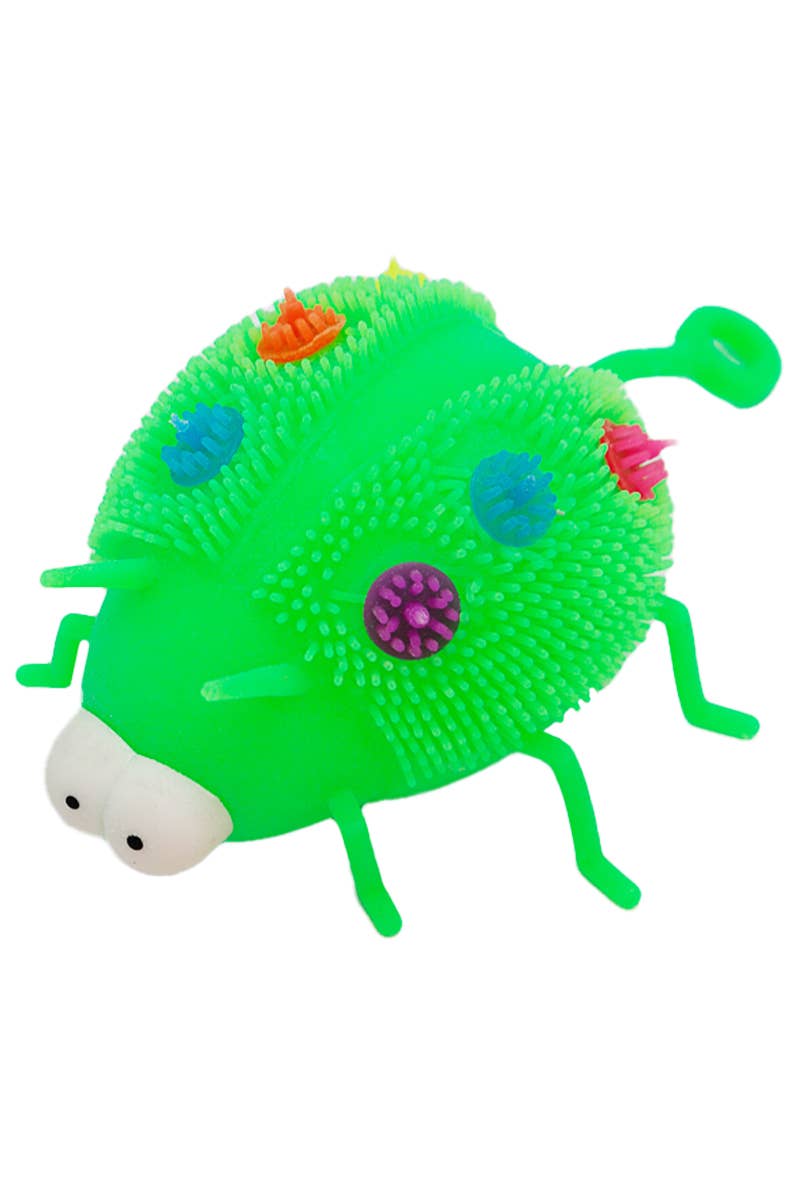 Ladybug Spiky Puffer LED  Squishy