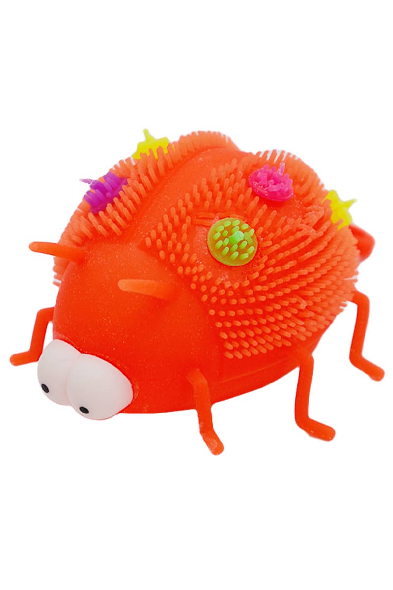 Ladybug Spiky Puffer LED  Squishy