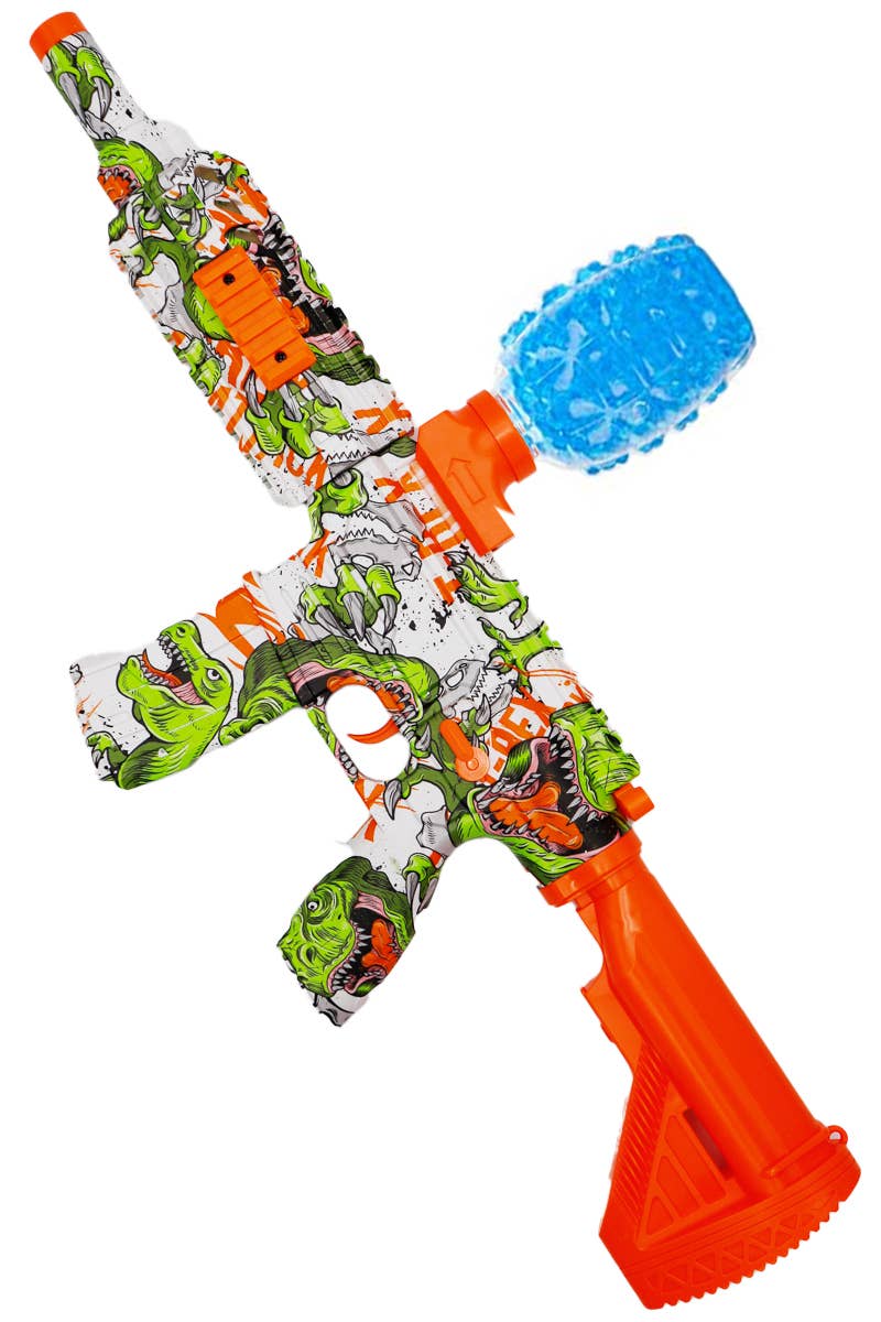 M416 Rifle Dino Print Electric Gel Ball Blaster Shooter Gun