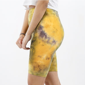 Mustard Tie Dye Bikers