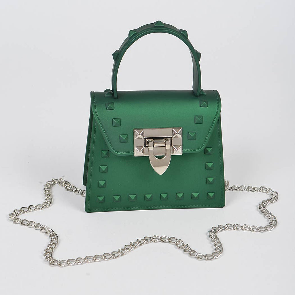 Green Jelly Mini Handbag