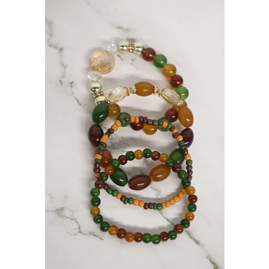 Multiline Beaded Bracelet