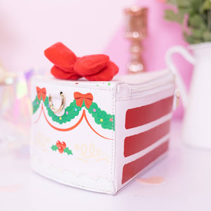 Piece of Cake Slice Handbag - Pretty Bow 🍰🎀