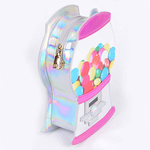 Holographic Bubble Gum Machine Handbag