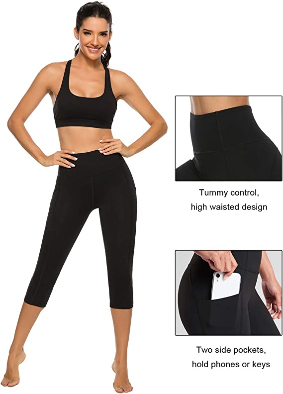 Capri Yoga Pants with Pockets