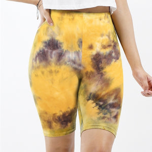 Mustard Tie Dye Bikers