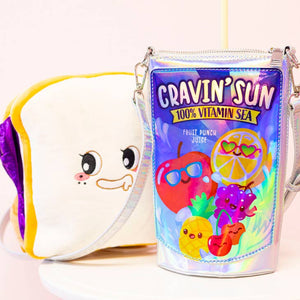 Cravin' Sun Fruit Juice Pouch Handbag 🌞