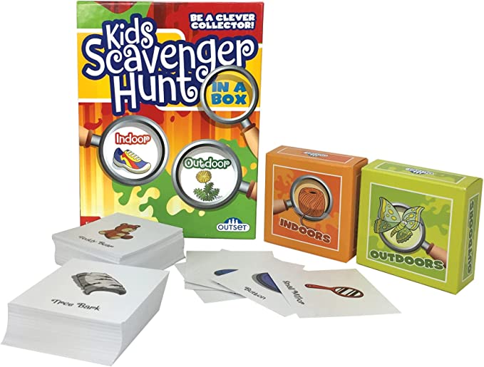 Kids Scavenger Hunt in a box