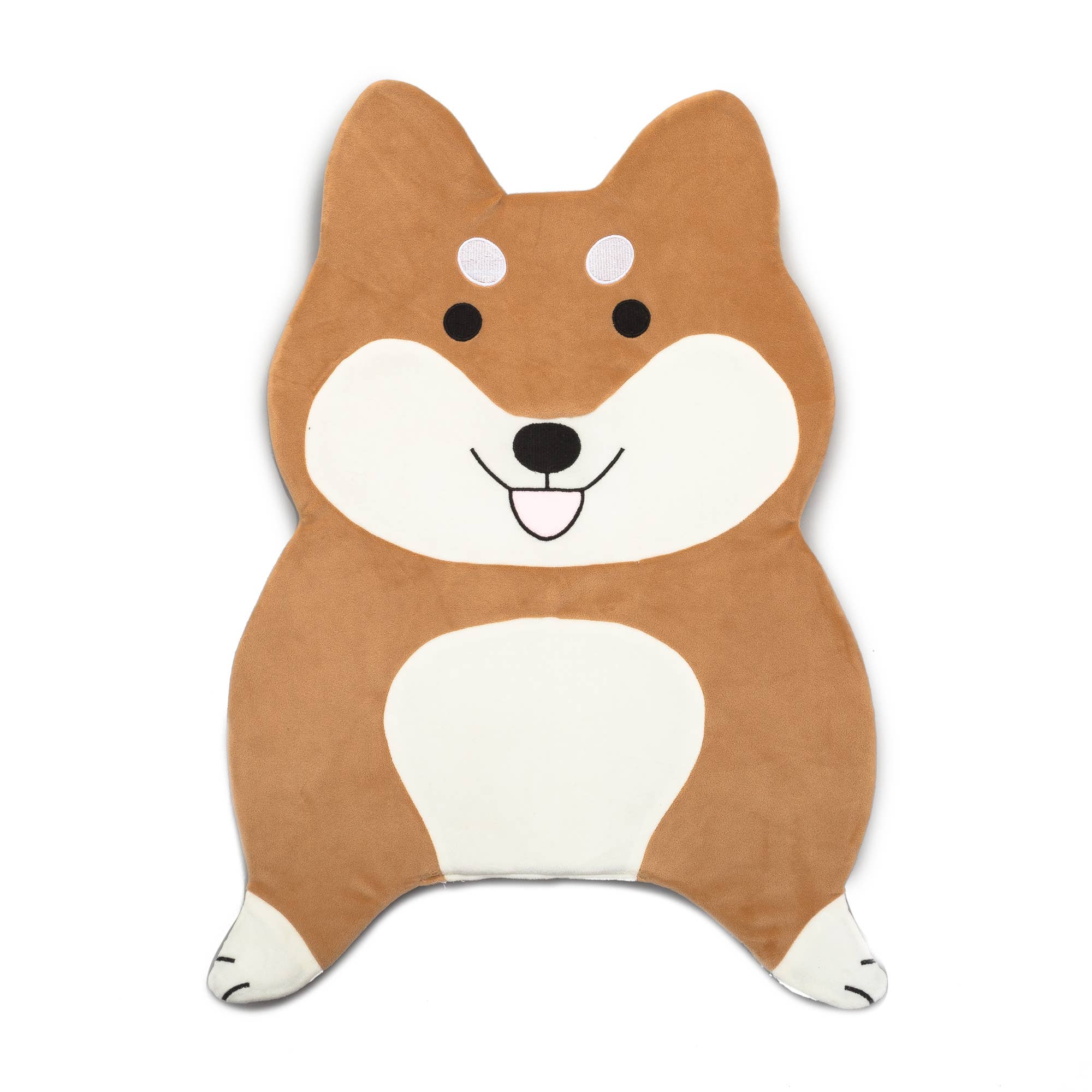 Cute Shiba Inu Dog Microfiber Rug