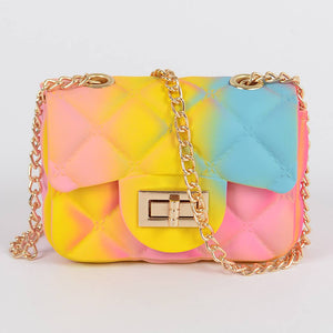 Yellow Jelly Multicolor Mini Bag