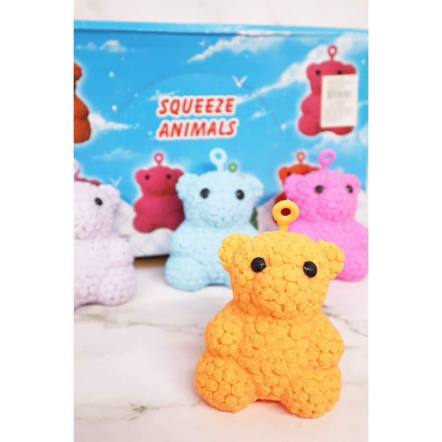 Flower Bear Squishy Toy